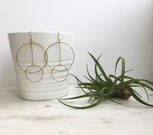 Load image into Gallery viewer, Double Circle Hoops