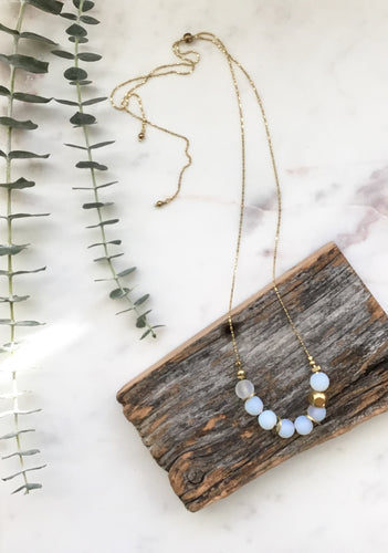 Milky Opalite Adjustable Necklace