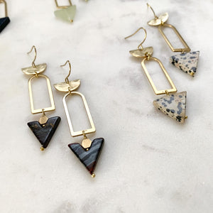 Geo Totem Earrings