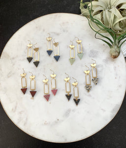 Geo Totem Earrings