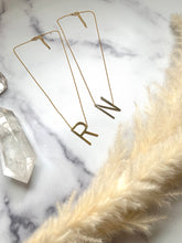 Load image into Gallery viewer, Big &amp; Gold Initial Necklaces