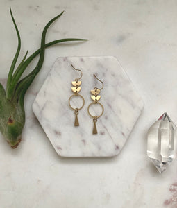 Simple Single Brass Drops