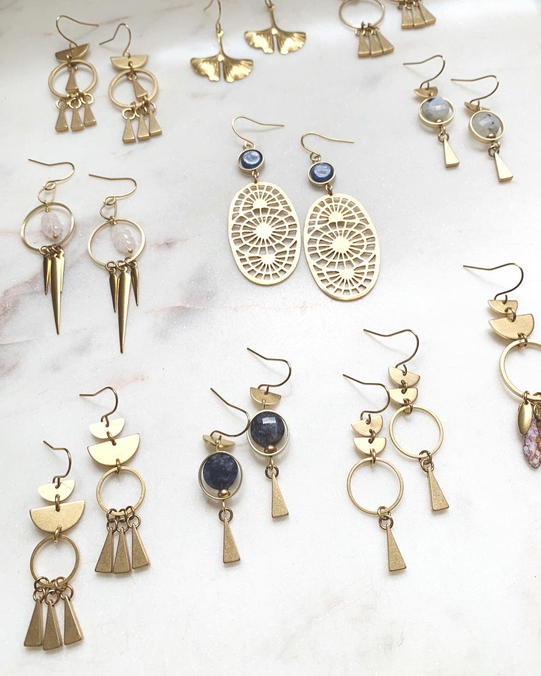 Simple Single Brass Drops