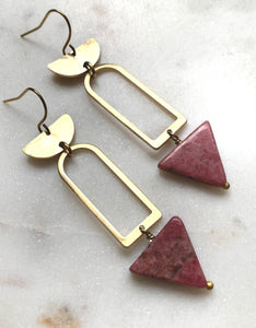 Geo Totem Earrings