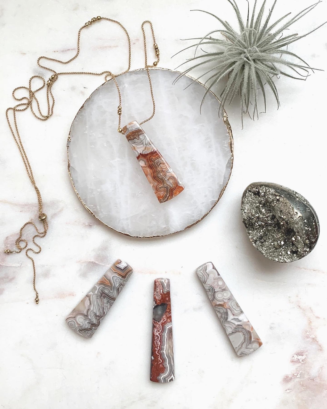 Crazy Lace Agate Talismans