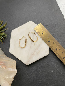 Delicate Abacus Hoops