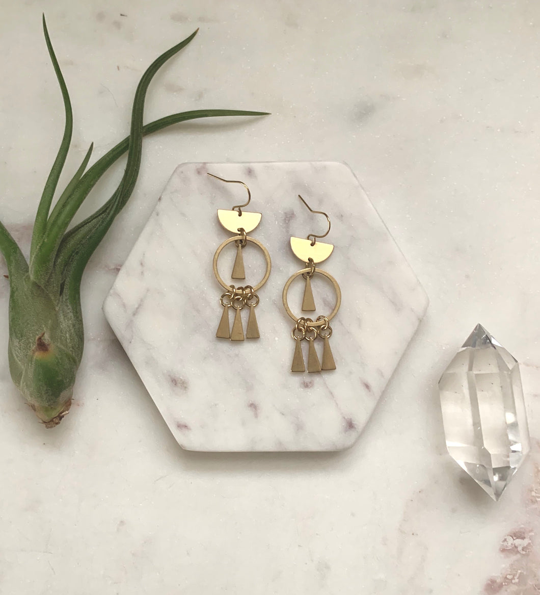 Triangle Fringe Drops