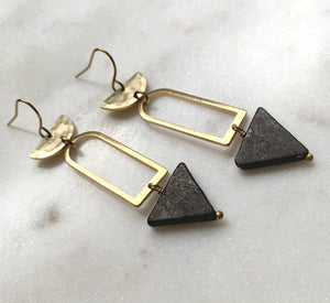 Geo Totem Earrings