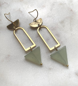 Geo Totem Earrings