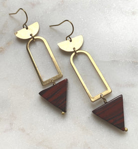 Geo Totem Earrings