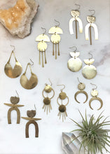 Load image into Gallery viewer, Mega Disc Drop Earrings