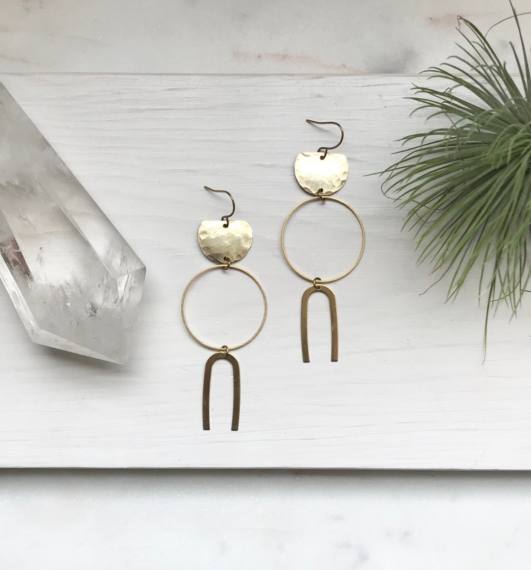 Geo Minimal Mix Earrings ws