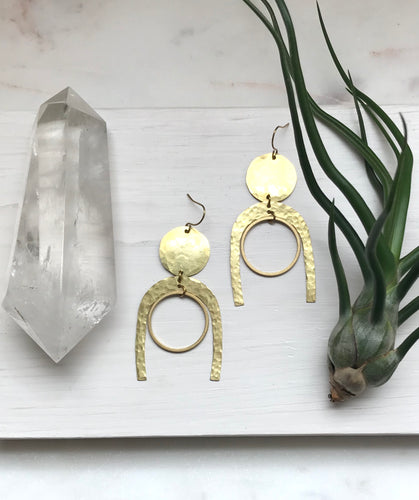 Circle & Arch Earrings