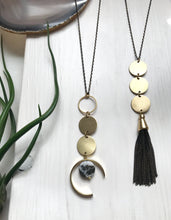 Load image into Gallery viewer, Semi Circle Zebra Jasper Talisman